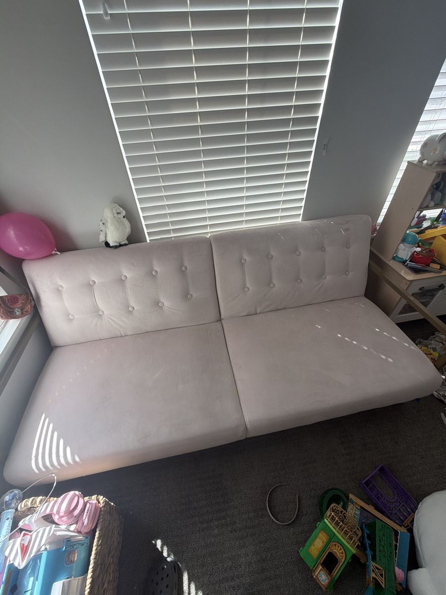Pink Futon Couch