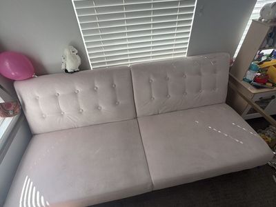 Pink Futon Couch