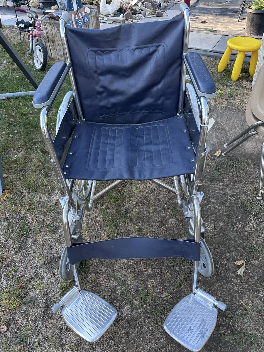 Sturdy big wheelchair for sale