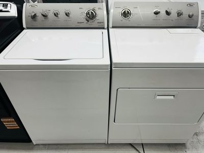 Whirlpool Electric Top Load Set