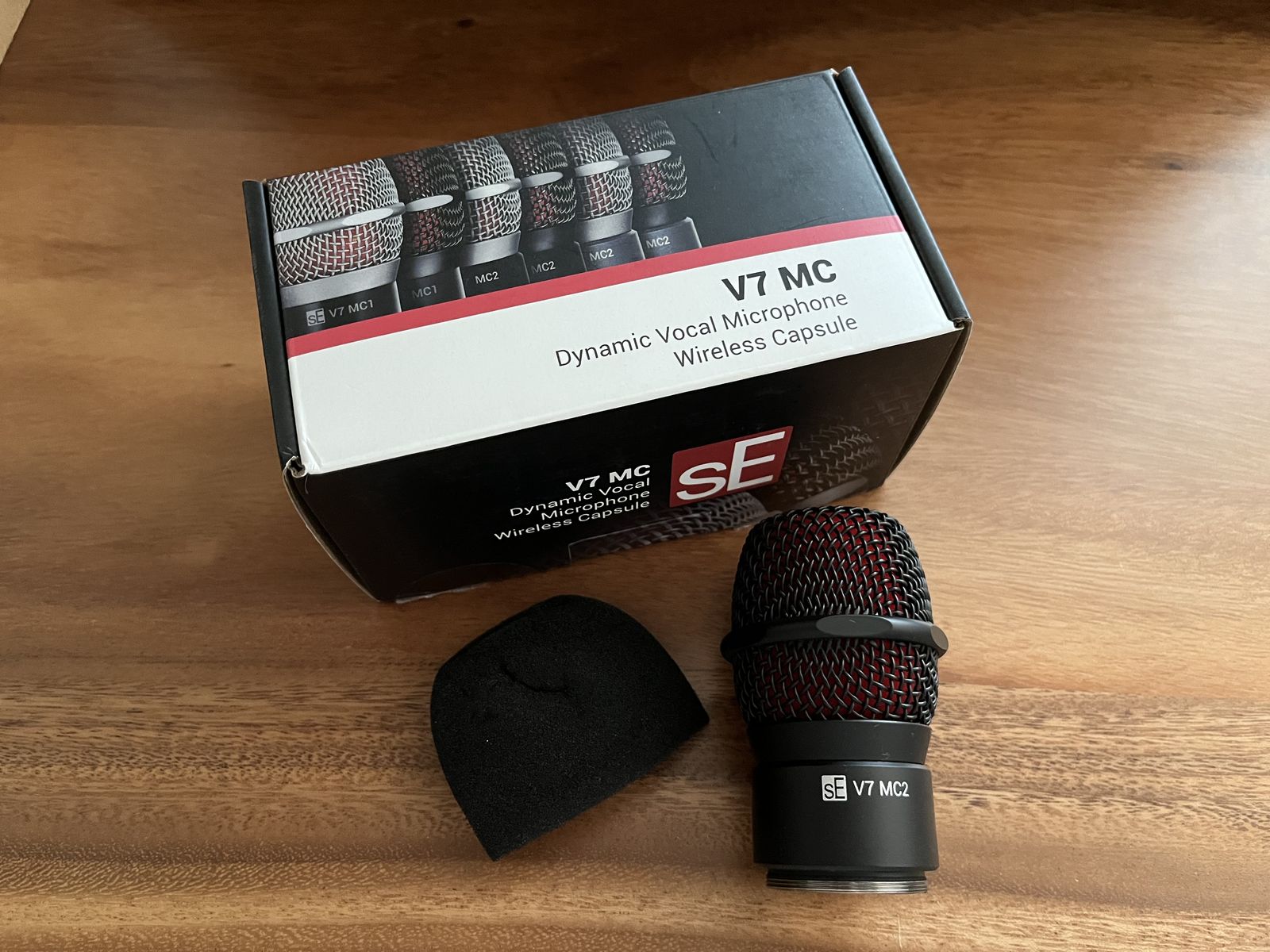 sE Electronics V7 MC2 Capsule for Sennheiser Wireless - Black