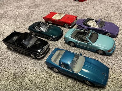 Vintage Model Car Collection