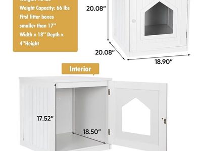 Cat Litter box Caninet