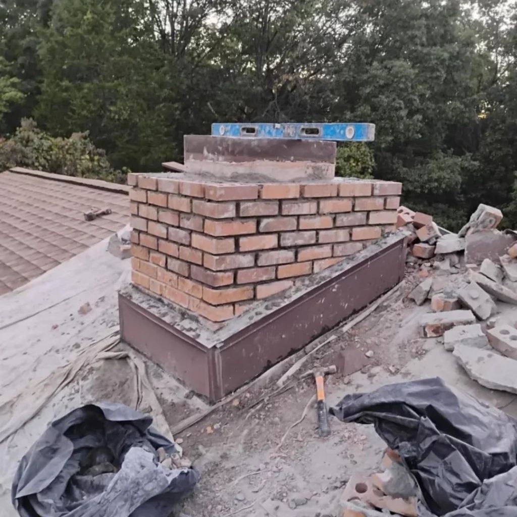 -Chimney- Brick- Block Stone