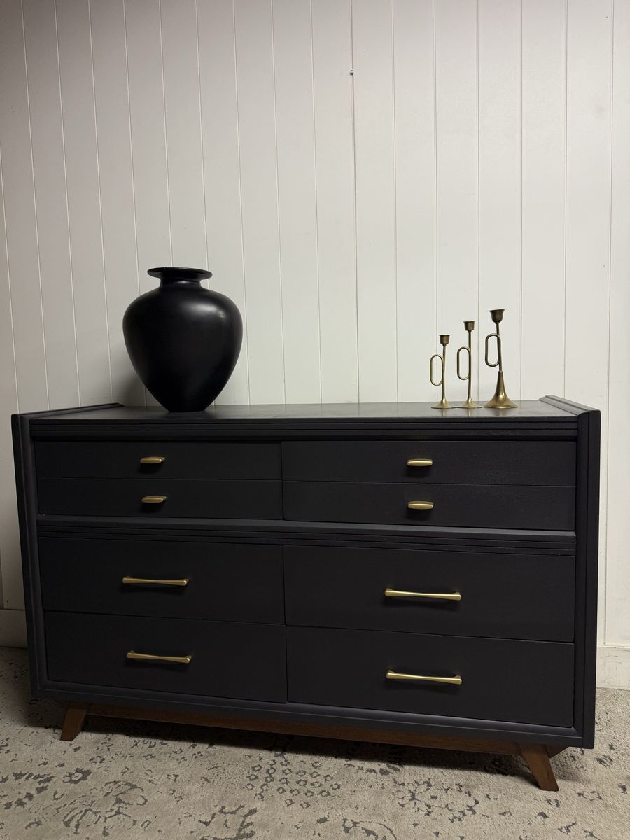 Vintage MCM dresser 
