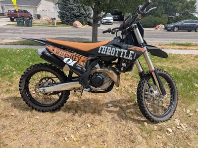 2024 KTM 450 SX-F Whiskey Throttle Dirt Bike