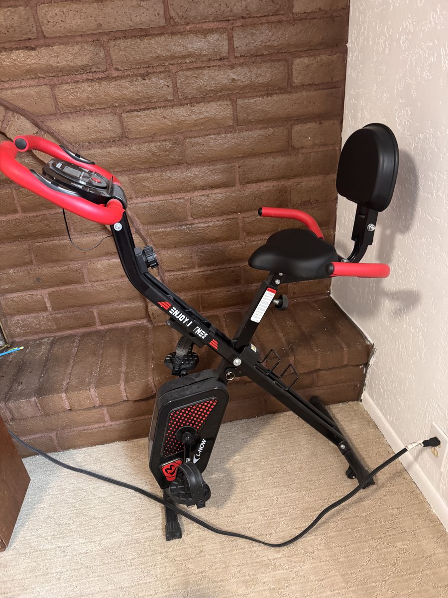 Workout Bike With Heart Monitor And Screen