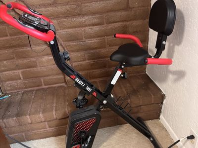 Workout Bike With Heart Monitor And Screen