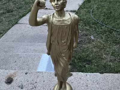 Angel Moroni LDS Temple Golden Statue Male Mormon