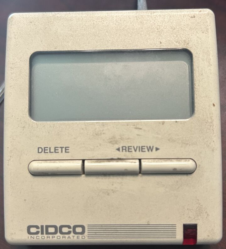 Cidco caller ID display