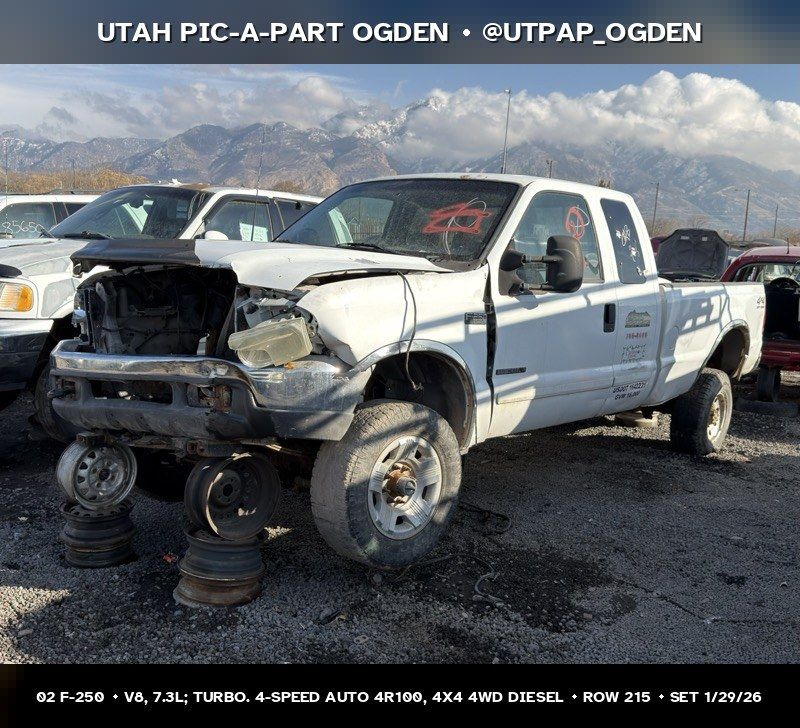 2002 Ford F-250 Parts - UTPAP Ogden