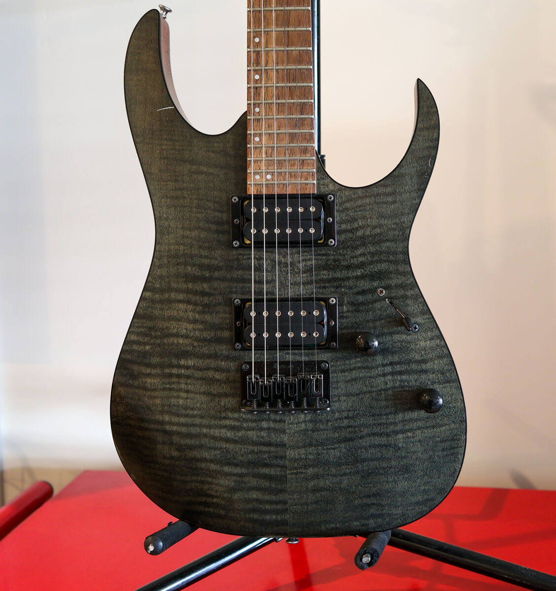 Ibanez RG6003FM Flat Transparent Gray Electric Guitar