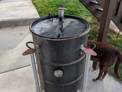 barrel drum smoker