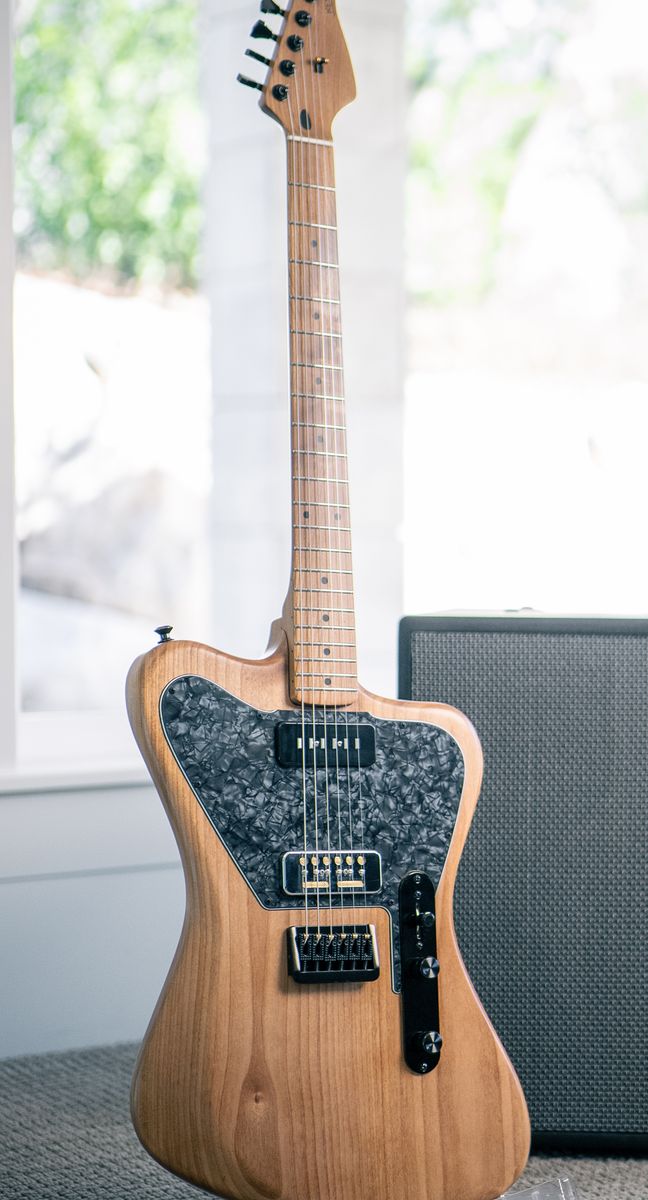 Kestrel - Fig Custom Guitars Firebird Style Figured Alder