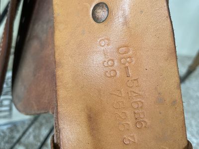 Hereford Brand Tex Tan Saddle