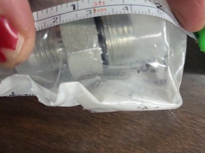Gates G60301-0806 Hydraulic Hose Fitting - 8MB-6MJ, New in Sealed Packaging
