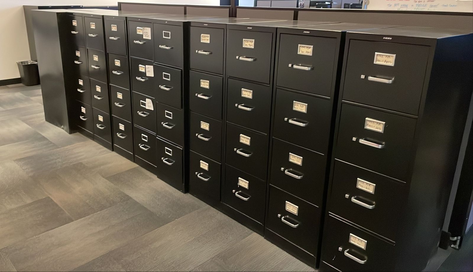 file cabinets