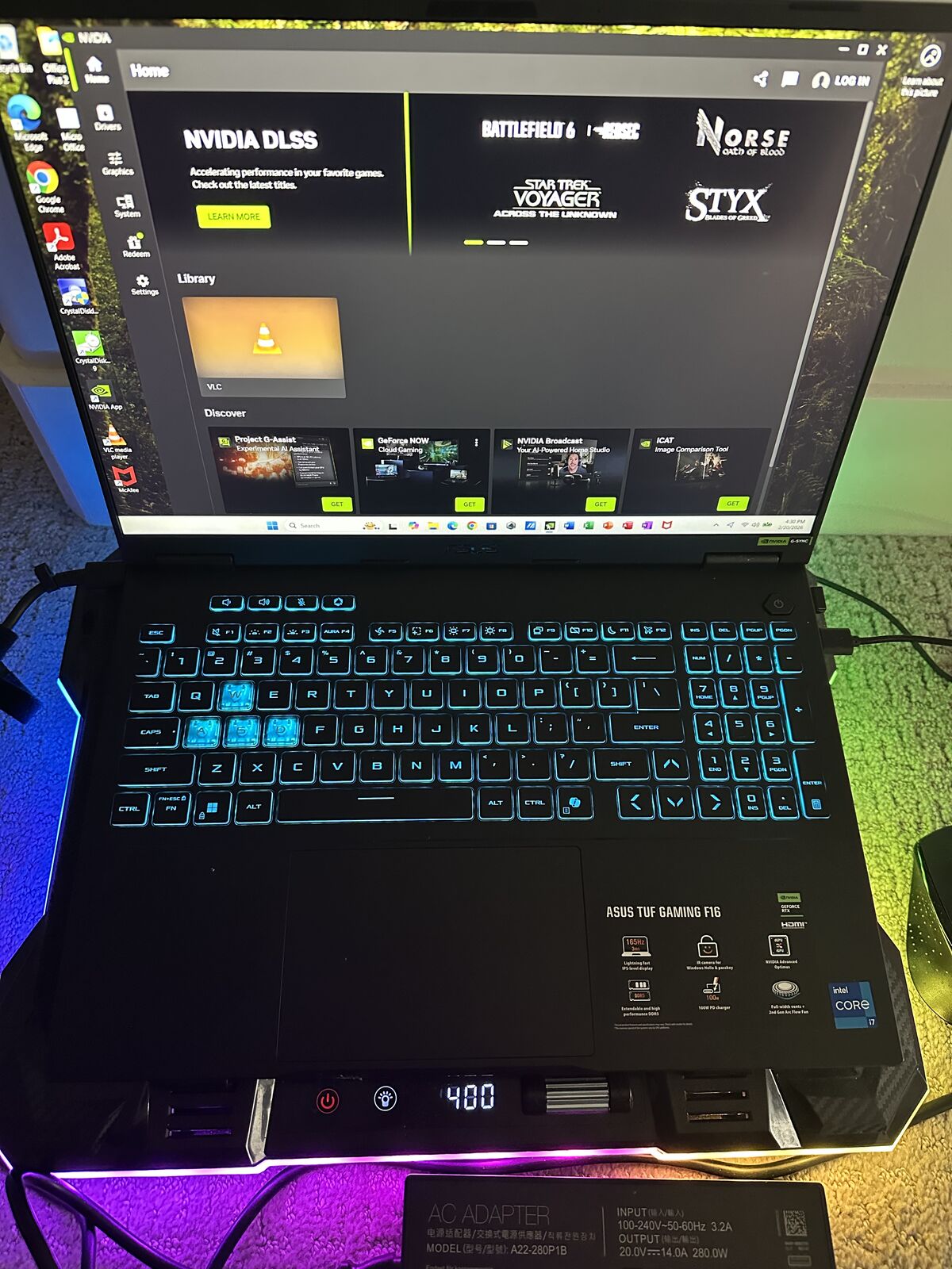 ASUS Gaming Laptop i7 Core RTX 32 GB RAM 2 TB SSD