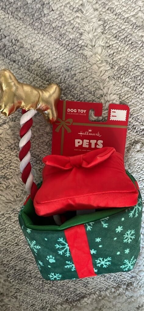 Hallmark pets dog toy Christmas present