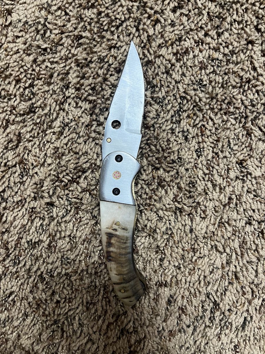 Handmade Knife- Ivory handle
