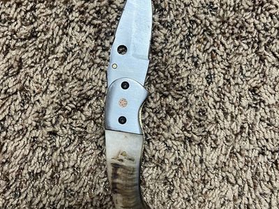 Handmade Knife- Ivory handle