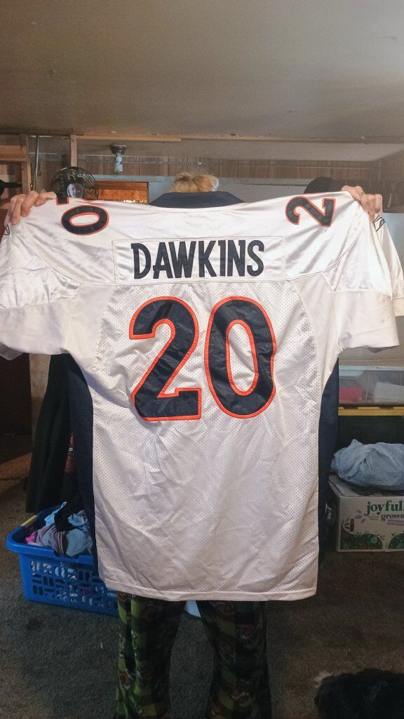 Brian Dawkins Broncos jersey NFL official RBK 52