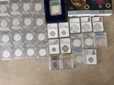 Graded Silver and Gold coins at Spot price!
