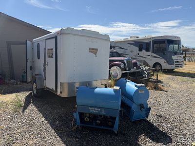 Carpet cleaning trailer/business