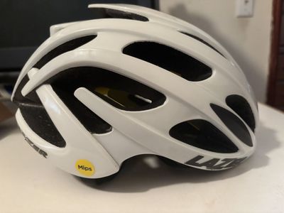 Lazer Blade MIPS Cycling Helmet, Small (52-56cm), white, excellent condition
