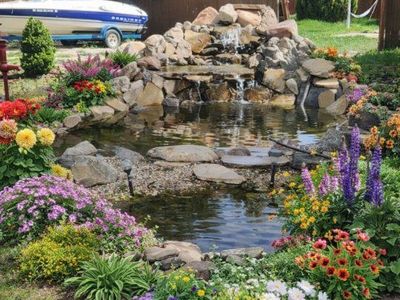 affordable ponds, waterfalls, water features.