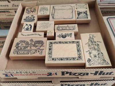 Box #21 of 65, New, old stock rubber stamps, designed mainly for people that like to make their own greeting cards.