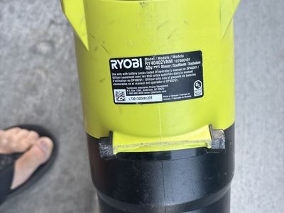 Ryobi 40v trimmer and blower combo