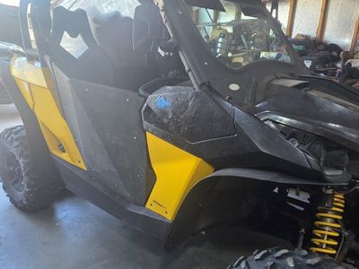 Can-Am Maverick Side-by-Side UTV, Yellow/Black, Fox Shocks, Sport Mode, Low Mileage