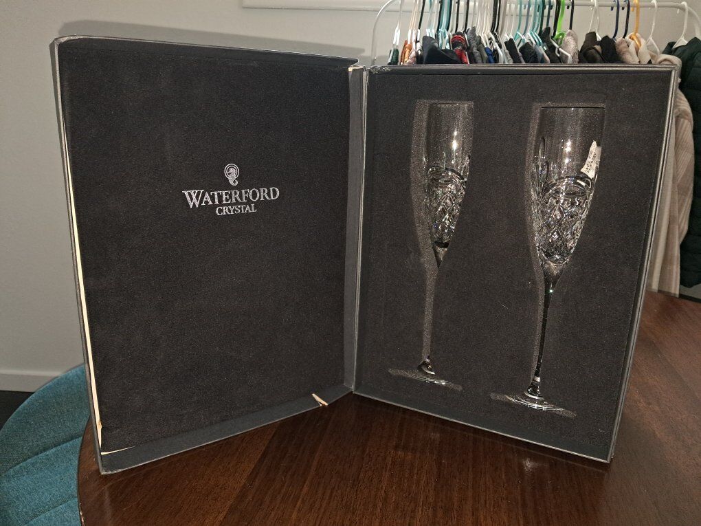 Waterford Crystal Toasting Flutes