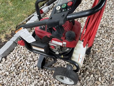 Troy-Bilt 3000 PSI 2.7 GPM Honda GCV190 Gas Pressure Washer, Red & Black, UsedGood