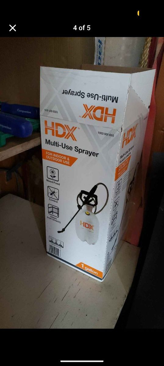 HDX 1-Gallon Multi-Use Sprayer - Brand New in Box