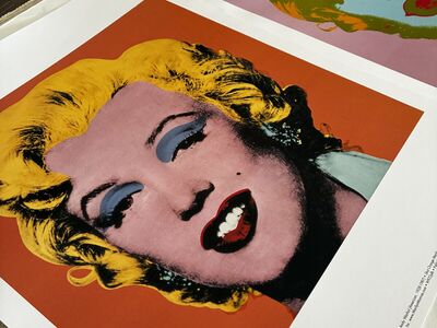 Andy Warhol 2 Marilyn Monroe Artwork