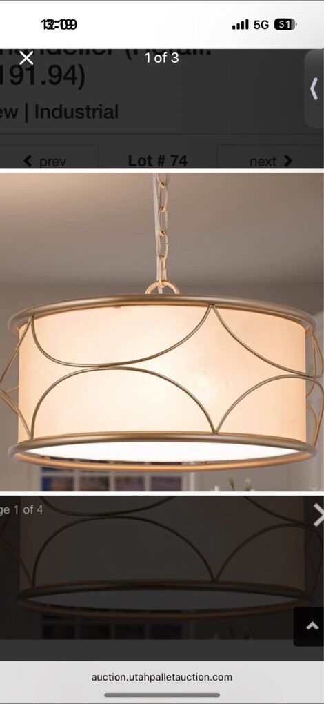 KSANA - 3 Light  Chandelier
