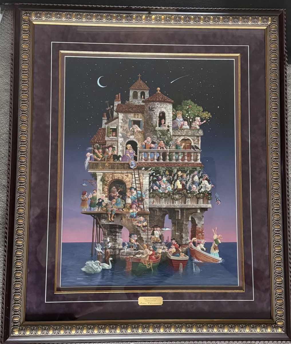James Christensen "Superstitions" Framed Print
