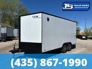 8.5x16 Look Element SE Enclosed Cargo Trailer - 7'0" Interior - 10K GVWR - .080 PolyCor, Alloy Wheels, Black Out Package, Drive