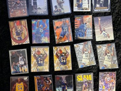 Shaquille o'neal card lot