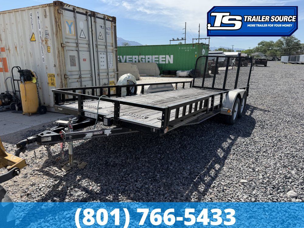 7x20 PJ Trailers Utility ATV Trailer - 7K GVWR -
