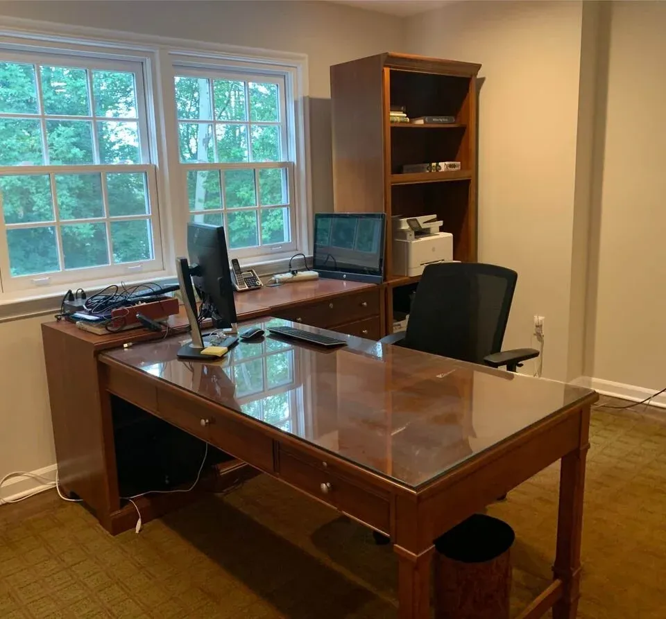 Thomasville 5 piece desk and office set