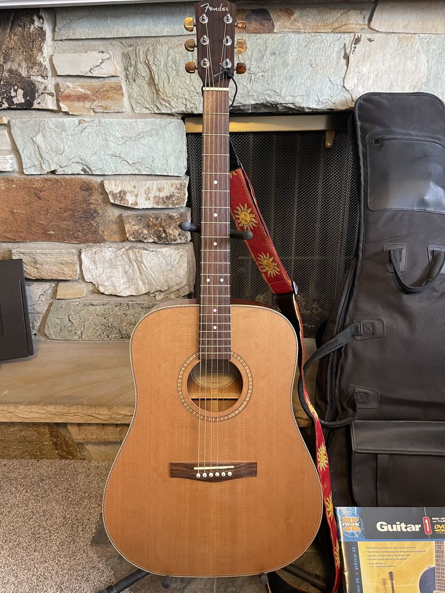 Fender Acoustic Guitar with Case