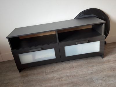 Black TV Stand