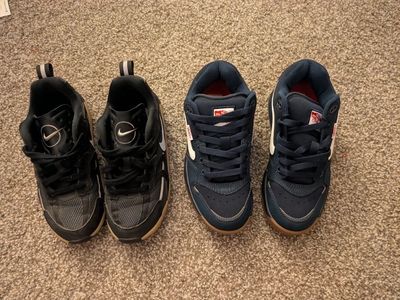 kids vans and nikes basically new size 5.5