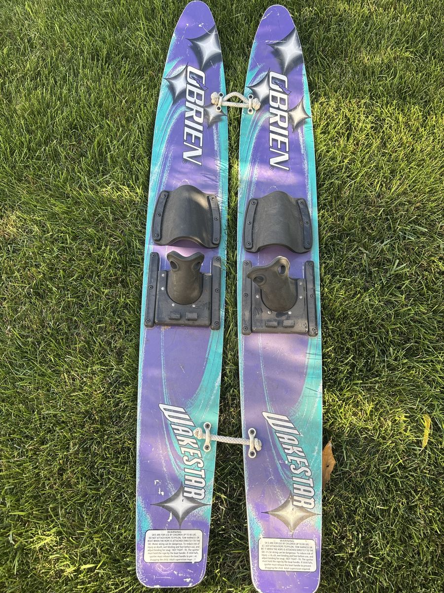 O'Brien WakeStar Kids Combo Water Skis with Bindings