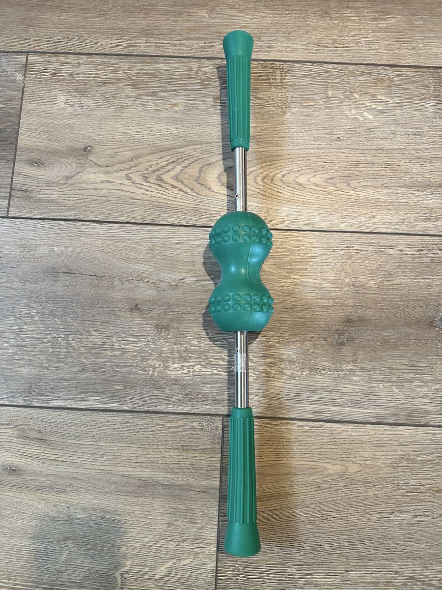 Nikken Kenko MagDuo / Magboy Vintage Handheld Magnetic Roller Massager Green