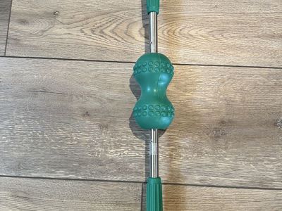 Nikken Kenko MagDuo / Magboy Vintage Handheld Magnetic Roller Massager Green