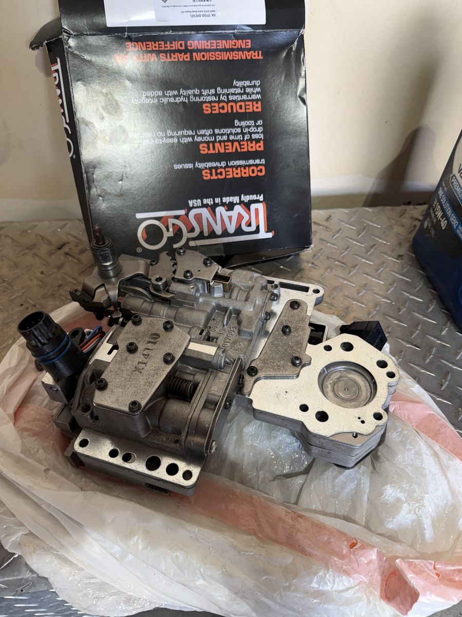 47re valve body w/transgo shift kit installed